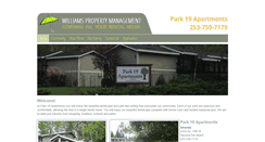 Desktop Screenshot of park19apts.com